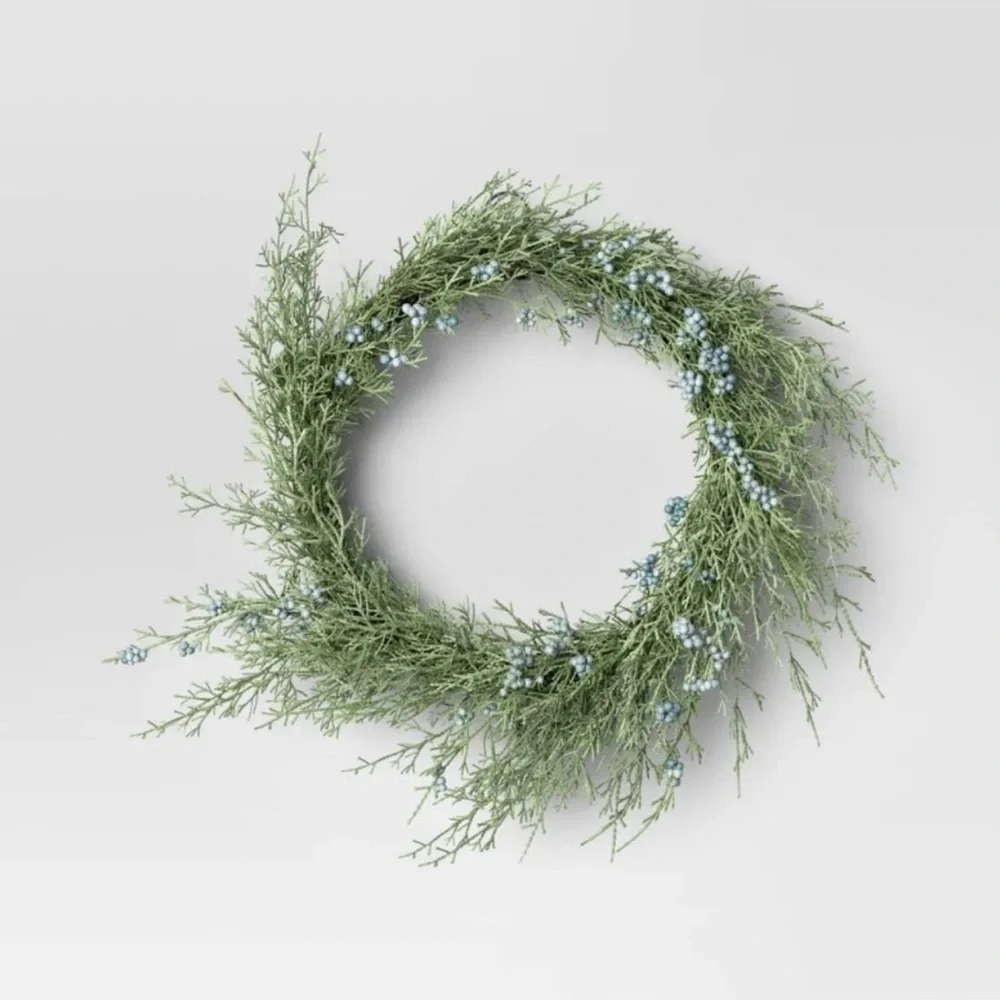 Threshold Cypress and Juniper Wreath